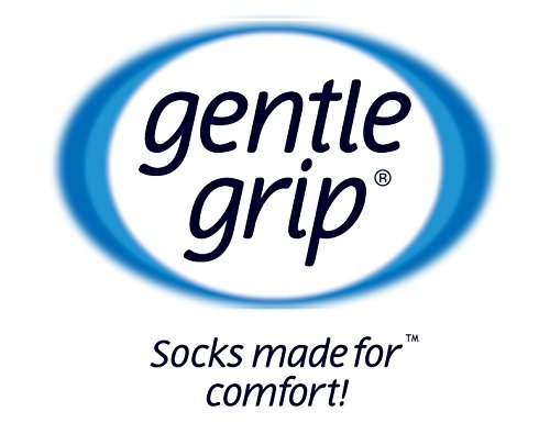 Gentle Grip – 6 pares de calcetines de algodón no elásticos para mujer 4-8 uk, 37-42 eur (4-8 uk, 37-42 eur, GG37)