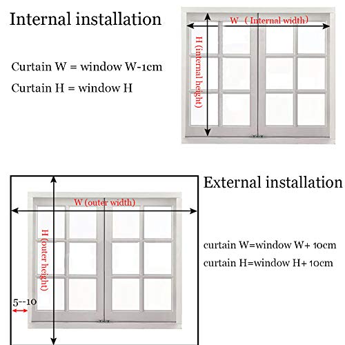 Geovne Cortina de Paja,Estores de Bambú,Persianas Romanas Retro,Aislamiento Térmico/Transpirables/Naturales,Adecuado para Puertas Y Ventanas,Patio,Terraza (150x250cm/59x99in)