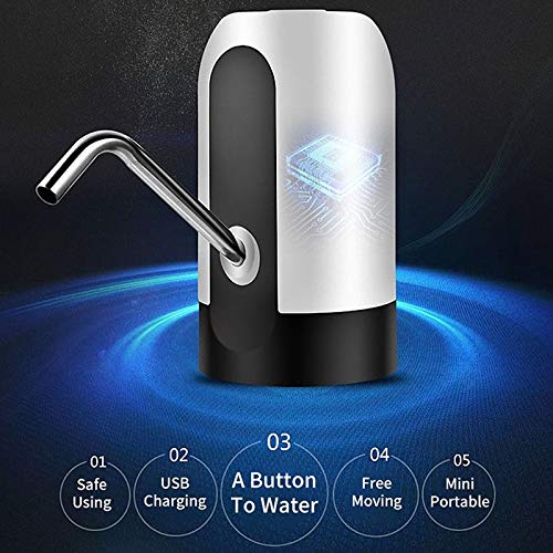 gfhjgjhj Bomba AutomáTica AutomáTica del Interruptor De La Bomba De Agua del GalóN del Dispensador De La Bombaa De Agua del USB