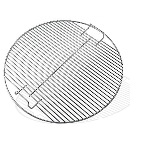 GFTIME BBQ Rejilla Parrilla Piezas de Repuesto Barbacoa Gas Niquelado Asado Accesorios para Weber 8835, se Ajustan a Las Parrillas de carbón Parrilla Barbacoa de 57 cm (7432 Parrilla de Cocina)