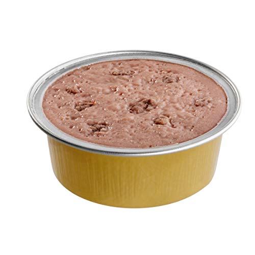 GimCat Pâté Deluxe Hígado – Nack para Gatos sin Gluten con Carne y sin azúcar añadido, 8 Paquetes (24 raciones)