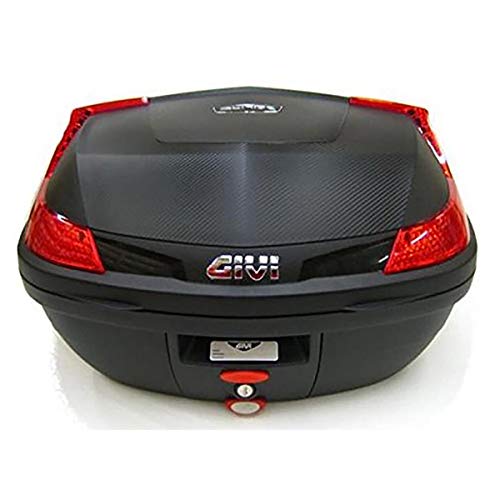 GIVI B47NML B47 Blade Monolock Baúl con Placa Fibra Carbónica, Carga Máxima 3 Kg