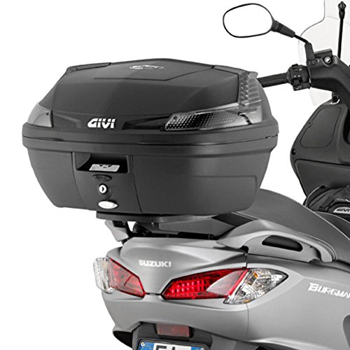 Givi SR3106 - Bastidor trasero específico para Monolock (Carga Máxima 3 Kg, no incluye placa) Color Negro