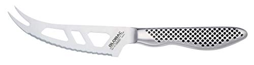 Global Knives GS-95 - Cuchillo de queso serrado con hoja de 10,5 cm, acero inoxidable CROMOVA 18