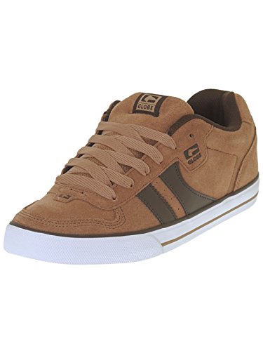 Globe Encore-2, Zapatillas de Skateboard Hombre, Multicolor (Tan/Brown), 42.5 EU (9.5 US)