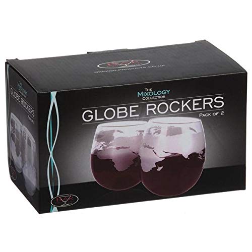 Globe Rocker vasos Whisky Brandy Coñac Round Bottom Drinkware