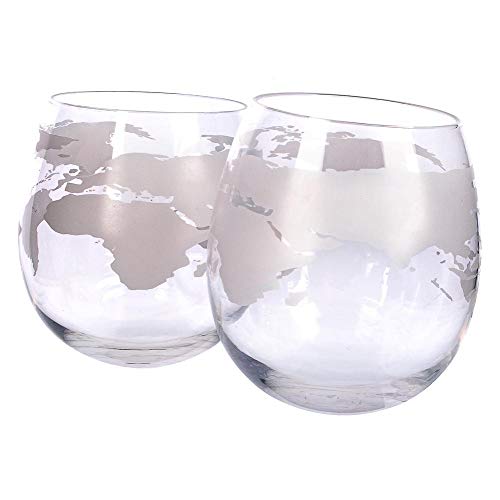 Globe Rocker vasos Whisky Brandy Coñac Round Bottom Drinkware