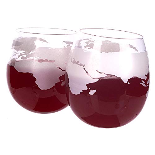 Globe Rocker vasos Whisky Brandy Coñac Round Bottom Drinkware