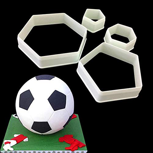 Good Football Plastic Fondant Sugarcraft Cutter Cake Mold Fondant Mold Fondant Cake Decorating Tools Diy Biscuit Cake Mould, España