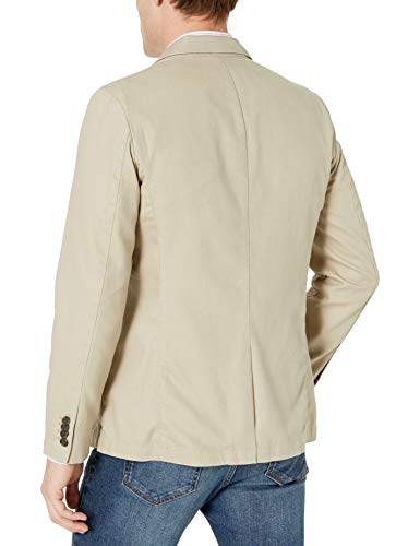 Goodthreads - Americana de lino de corte ajustado para hombre, Bronceado, US M (EU M)