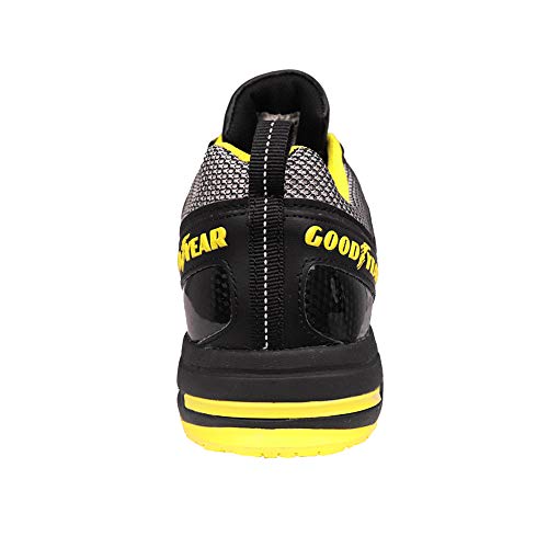 Goodyear GYSHU1502, Zapatillas de Seguridad para Hombre, Negro (Black/Yellow), 41 EU