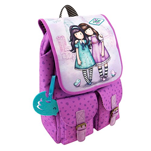 Gorjuss 652gj03 Mochila Tipo Casual, 41 cm, Violeta