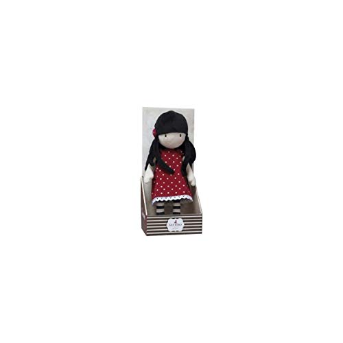 Gorjuss M-01-G Muñeca de Trapo en Display - New Heights, 30 cm