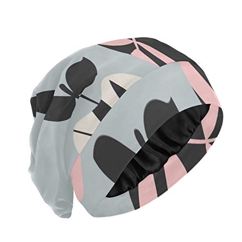 Gorro de Dormir para Cabello Rizado Lindo Verano Retro Fruta Dulce Manzana Mujer Gorro de Dormir Suave Exterior Gorro de Dormir Duradero para Rizado Cabello Largo Natural Disponibl