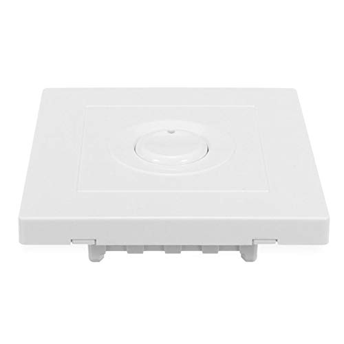 GOZAR 220V Energía Ahorro Tiempo Lag Interruptor Temporizador Panel Blanco