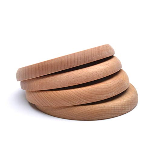 GPWDSN Plato de Madera para Salsa, Cuencos para Salsa, Plato para condimentar, Plato para Servir, Plato para condimentar, Platos de Soja para Sushi, Aperitivo, Postre