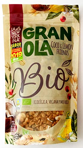 Granola Bío Coco Lemon La Newyorkina Bolsa 275 g