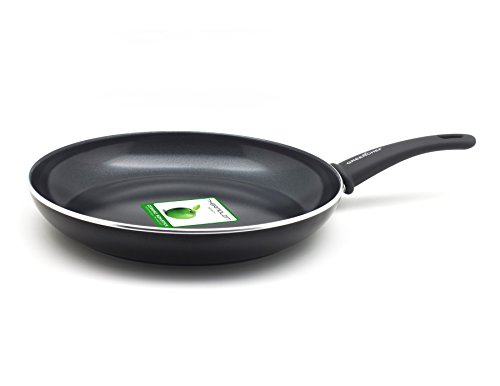 GreenChef - Sartén con revestimiento de cerámica para inducción (20 cm), color negro