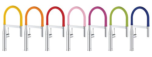 Grohe Essence New - Flexo para grifo de cocina Essence Profesional color rosa Ref. 124976