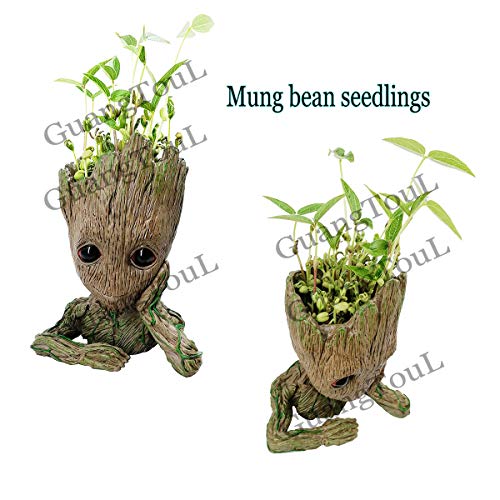 Groot Maceta Guardianes de la Galaxia Bebé Figuras de Acción Modelo Lindo Juguete Pen Pot