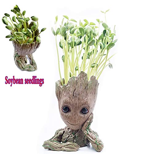 Groot Maceta Guardianes de la Galaxia Bebé Figuras de Acción Modelo Lindo Juguete Pen Pot