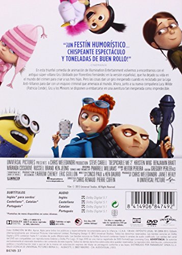 Gru: Mi Villano Favorito 2 [DVD]