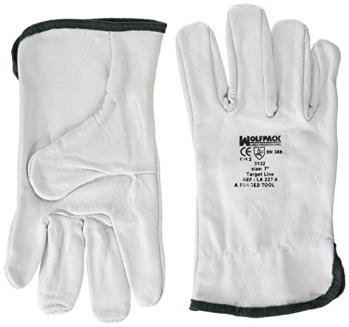 Guantes Piel FLOR 7" Con Colgador