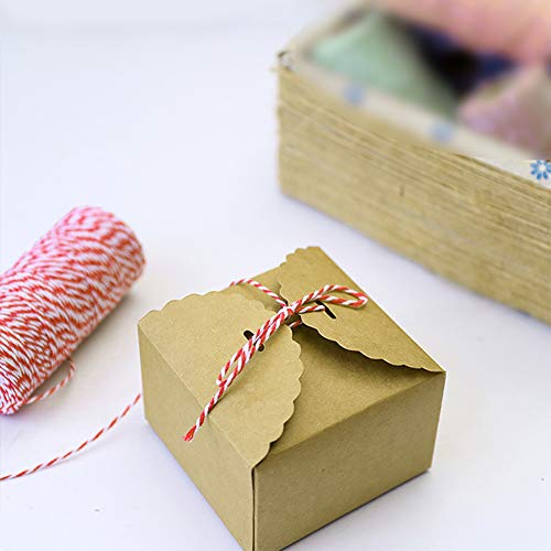 Guita de hilo navideño,hilo de algodón artesanal de 3 rollos Guita de cocina para envolver carnicería de carnicería para hornear,100 m rojo verde blanco cordel duradero para arte artesanal