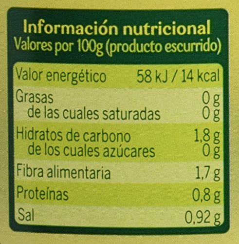 Gvtarra Judías Verdes Trozos Verdura - Paquete de 6 x 350 gr - Total: 2100 gr