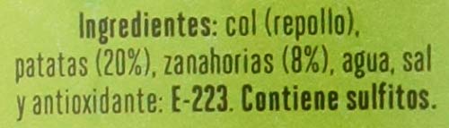 Gvtarra Tus Primeros Col, Patatas y Zanahoria Verdura - Paquete de 6 x 400 gr - Total: 2400 gr