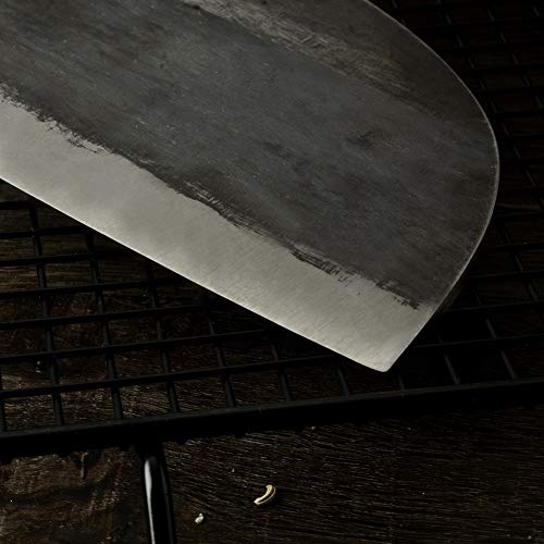 GZSC Cuchillo de Cocina Forjado Hecho a Mano Chino Carnicero Cocina Cuchillo de Hueso Chopper Tang Completa Cubiertas de la manija de Acero de Alto Carbono Cuchillos del Cocinero Regalo Gratuito