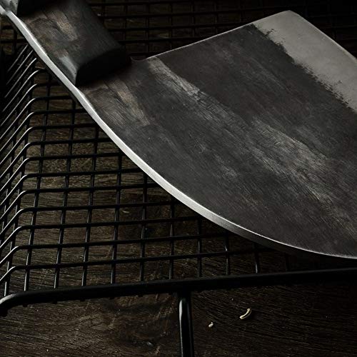 GZSC Cuchillo de Cocina Forjado Hecho a Mano Chino Carnicero Cocina Cuchillo de Hueso Chopper Tang Completa Cubiertas de la manija de Acero de Alto Carbono Cuchillos del Cocinero Regalo Gratuito