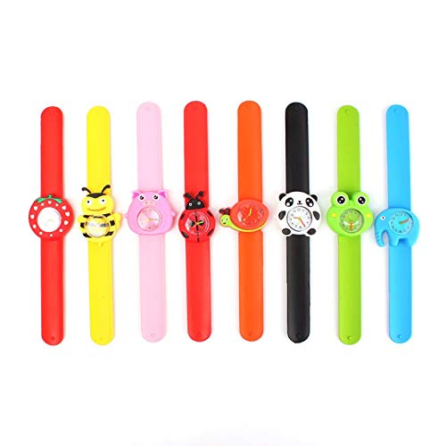 HaIfeng Reloj para Niña Niño de los niños de Dibujos Animados 3D Relojes de Pulsera de los niños Relojes Reloj Bebe Relojes de Cuarzo Reloj de Regalo Niñas Niños Movimiento Preciso (Color : Ladybug)