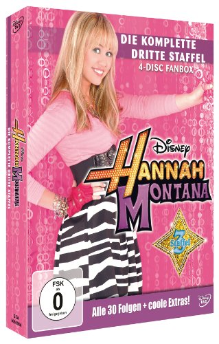 Hannah Montana - Die komplette dritte Staffel [Alemania] [DVD]