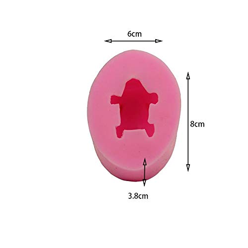 Haodou Molde de Silicona para Cochinillo Hornear DIY Moldes para 3D Bandeja de Pastel de Fondant de Caramelos de Chocolate Gelatina Antiadherente Herramientas