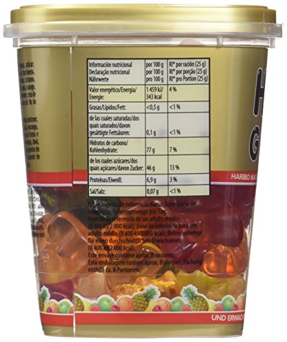 Haribo - Ositos de Oro - Caramelos de goma con sabor a frutas - 220 g