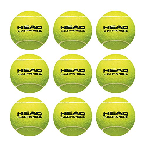 Head 3B T.I.P. Red Pelota de Tenis, Adultos Unisex, Multicolor, Talla única, 9 bolas