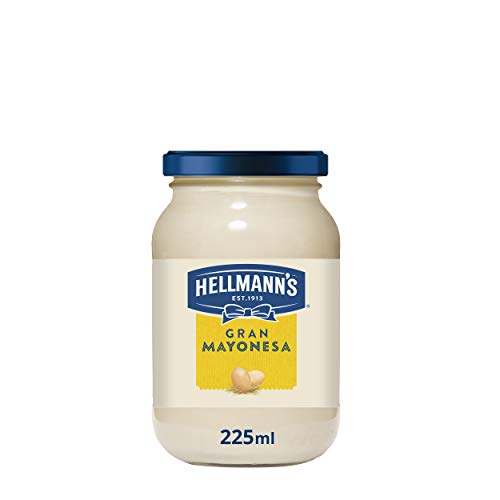 Hellmann's - Mayonesa Gran con Huevos 100% de Corral, 225 ml