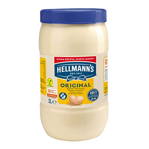 Hellmann's mayonesa sabor Original SIN GLUTEN bote 2L