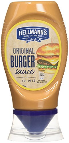 Hellmann's Salsa Burger 250 ml - Paquete de 8 x 250ml - Total: 2000ml