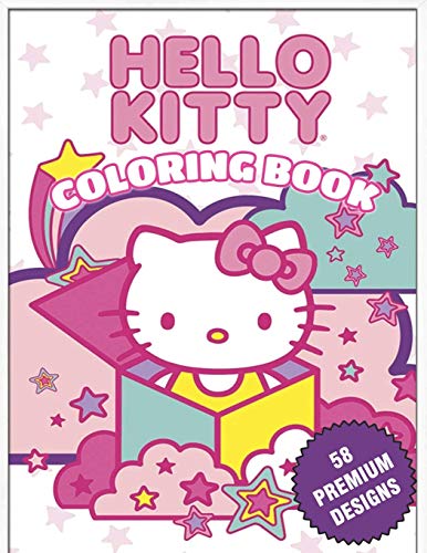 Hello Kitty Coloring Book: Great Coloring Book For Kids and Adults - Hello Kitty Coloring Book With High Quality Images For All Ages