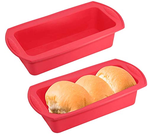 HelpCuisine Molde silicone-Molde Tarta, Molde de silicona para Tartas, Bandeja rectangular para roscones, ¡24 meses de garantia!