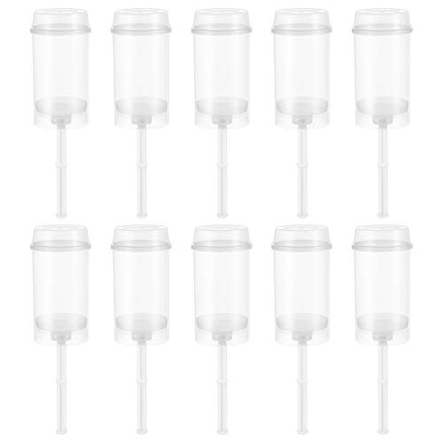 Hemoton Portavasos Empujables 10 Piezas Push Up Cake Pop Contenedores Antiadherentes Antideslizantes Grado Alimenticio Para Cocina Panadería Hogar