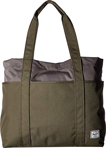 Herschel Terrace Shoulder Bolsa, color verde y perla ahumada, talla única