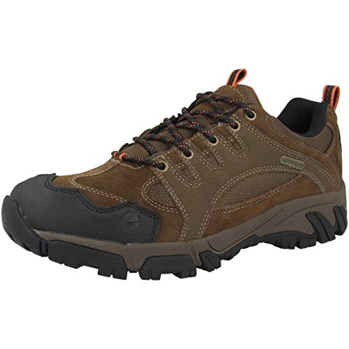 Hi-Tec Auckland II WP, Zapatillas de Senderismo para Hombre, Gris Grafito Gris Azul 41, 42 EU