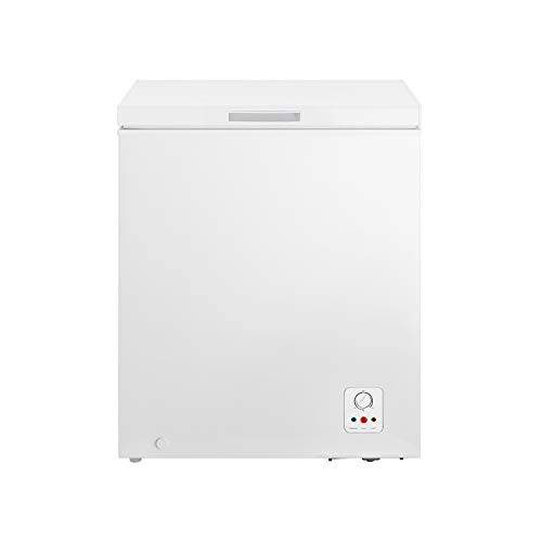 HISENSE FC184D4AW1 - Congelador de Pozo 142 L de capacidad, clase energética A+. Dimensiones: 62,5 x 55,9 x 85,4 cm, color blanco