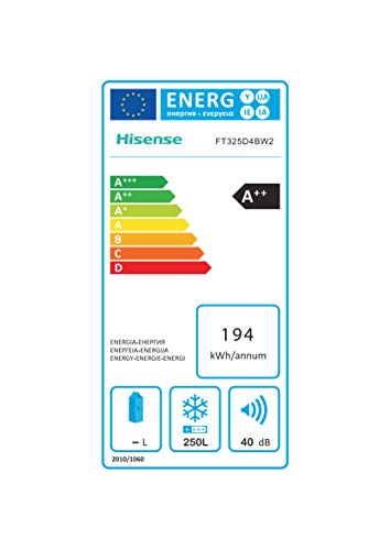 Hisense FT325D4BW2 - Arcón Congelador Horizontal Clase A++, Color Blanco, Capacidad Neta 250 L con 84 cm Alto, Función Dual Convertible en Modo Frigorífico, Cesta con Asa, Bajo Nivel Sonoro