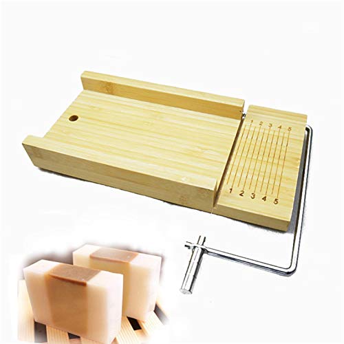 Holzsammlung Molde de Bambú del Cortador del Jabón, Apto también para Cortar Mantequilla y como rebanador de Queso - Utensilio de Cocina Duradero #5