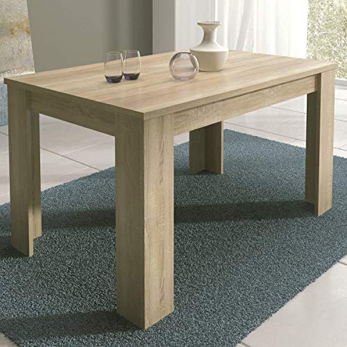 HomeSouth - Mesa de Comedor Extensible, Modelo Corfu Color Cambria, Medidas Mesa: 138 x 76 x 88 cm de Fondo