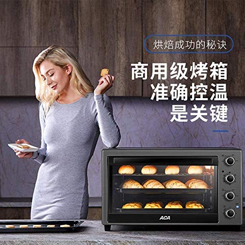 Horno Conveccion Breadmaker Horno eléctrico Horno casero Multifuncional Automático 60 litros Gran Capacidad